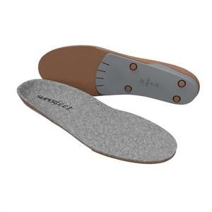 NEW SUPERFEET men/women's high impact foam insole in merino grey